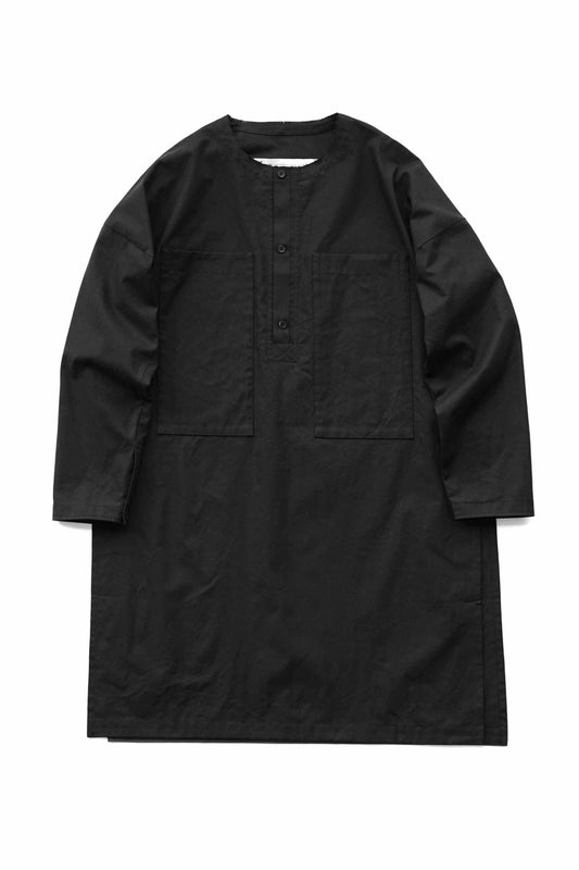 toogood - THE GARDENER TUNIC - MW TEXTURED COTTON FLINT