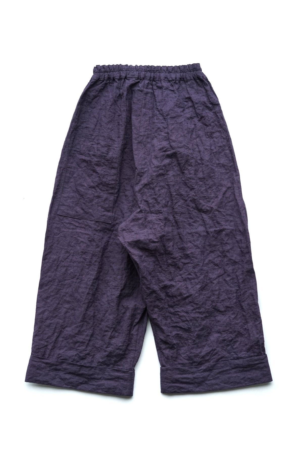 toogood - THE BAKER TROUSER - CRUMPLED METAL ELDERBERRY