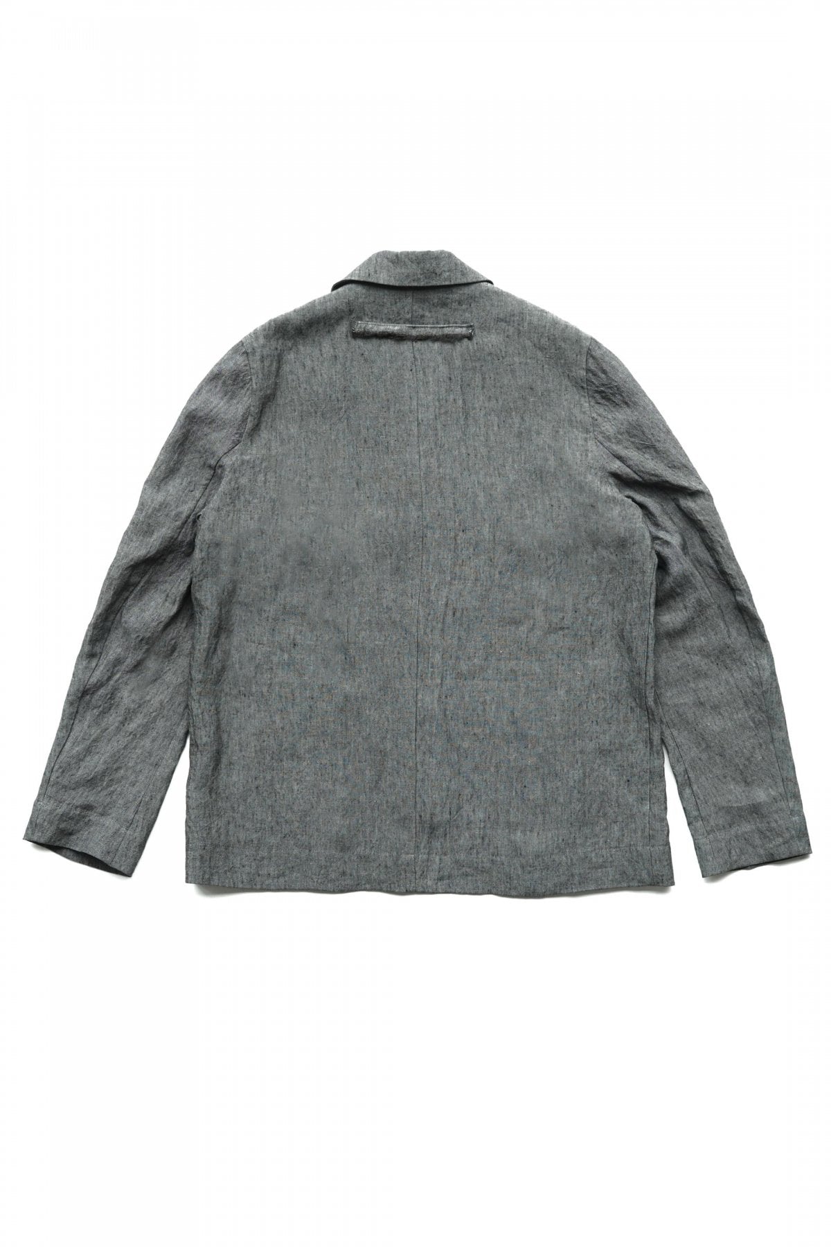 toogood - THE BOTANIST JACKET - LAUNDERED LINEN BLUE SLATE