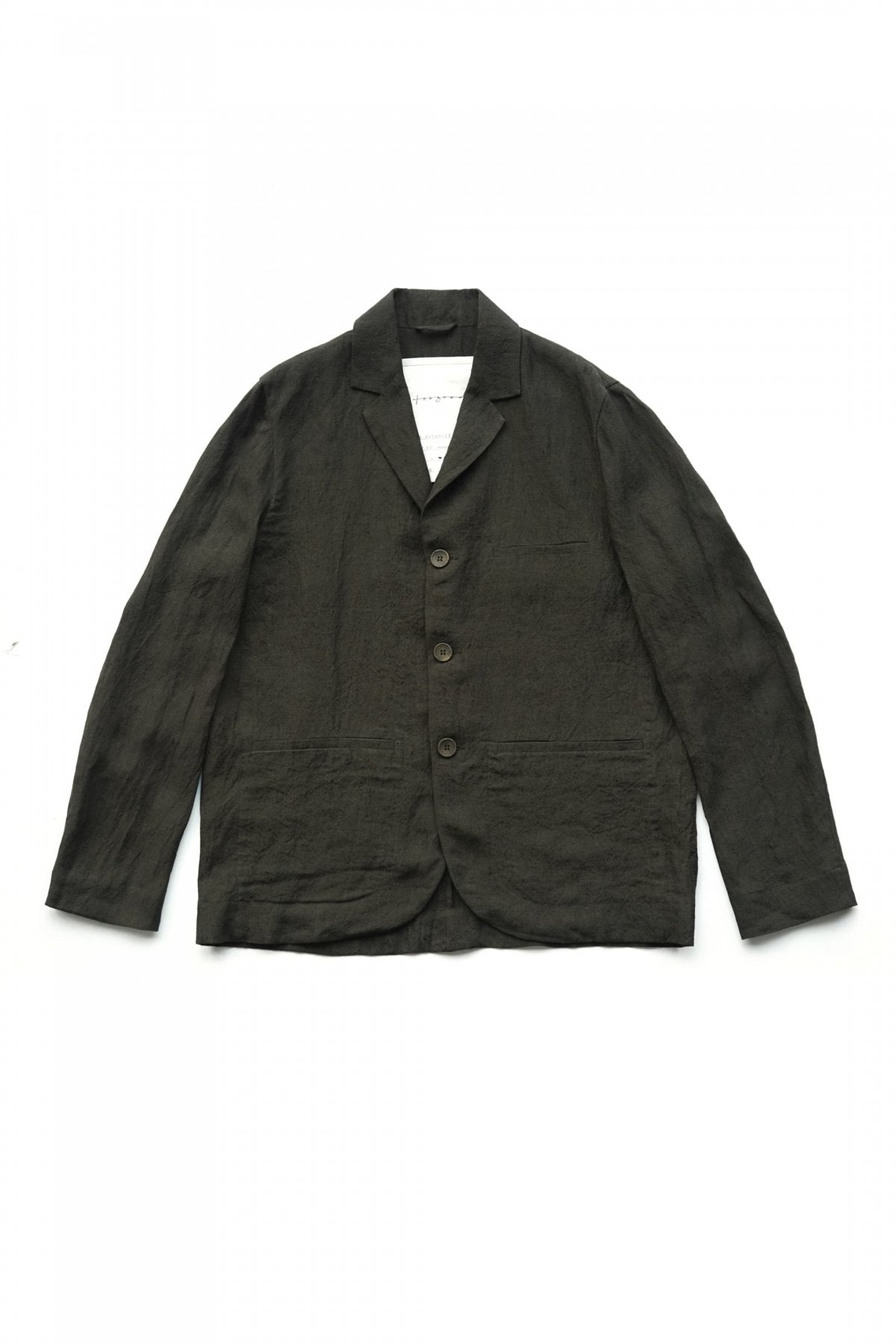 toogood - THE BOTANIST JACKET - LAUNDERED LINEN MOSS