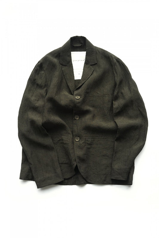 toogood - THE BOTANIST JACKET - LAUNDERED LINEN MOSS