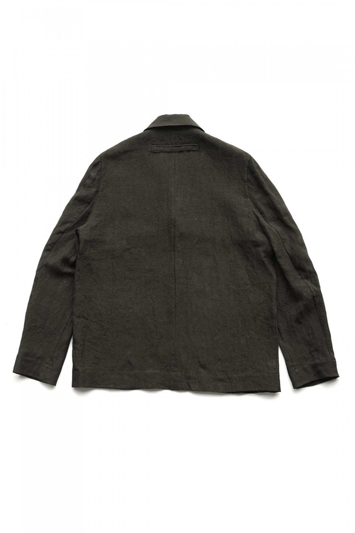 toogood - THE BOTANIST JACKET - LAUNDERED LINEN MOSS