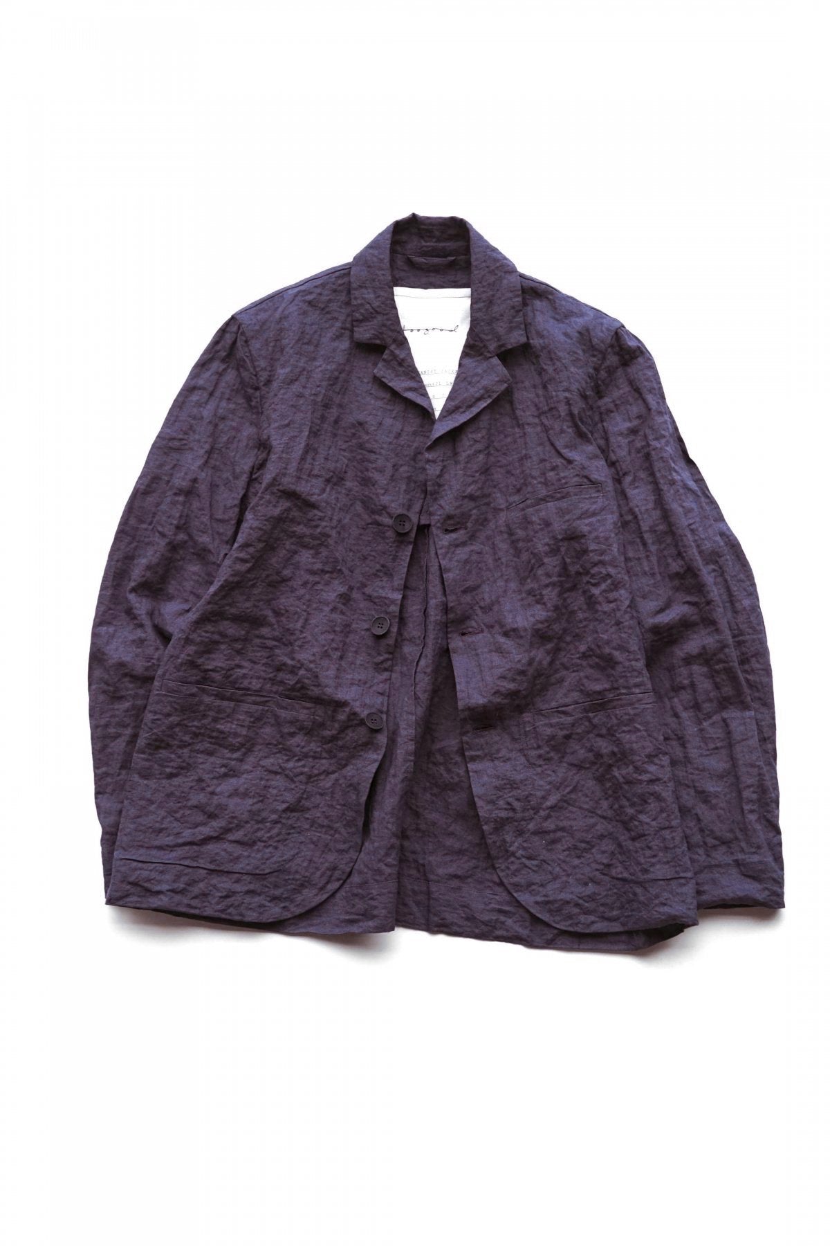 toogood - THE BOTANIST JACKET - CRUMPLED METAL ELDERBERRY