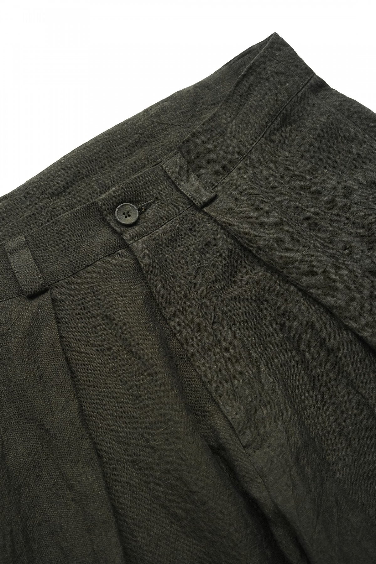 toogood - THE BOTANIST TROUSER - LAUNDERED LINEN MOSS