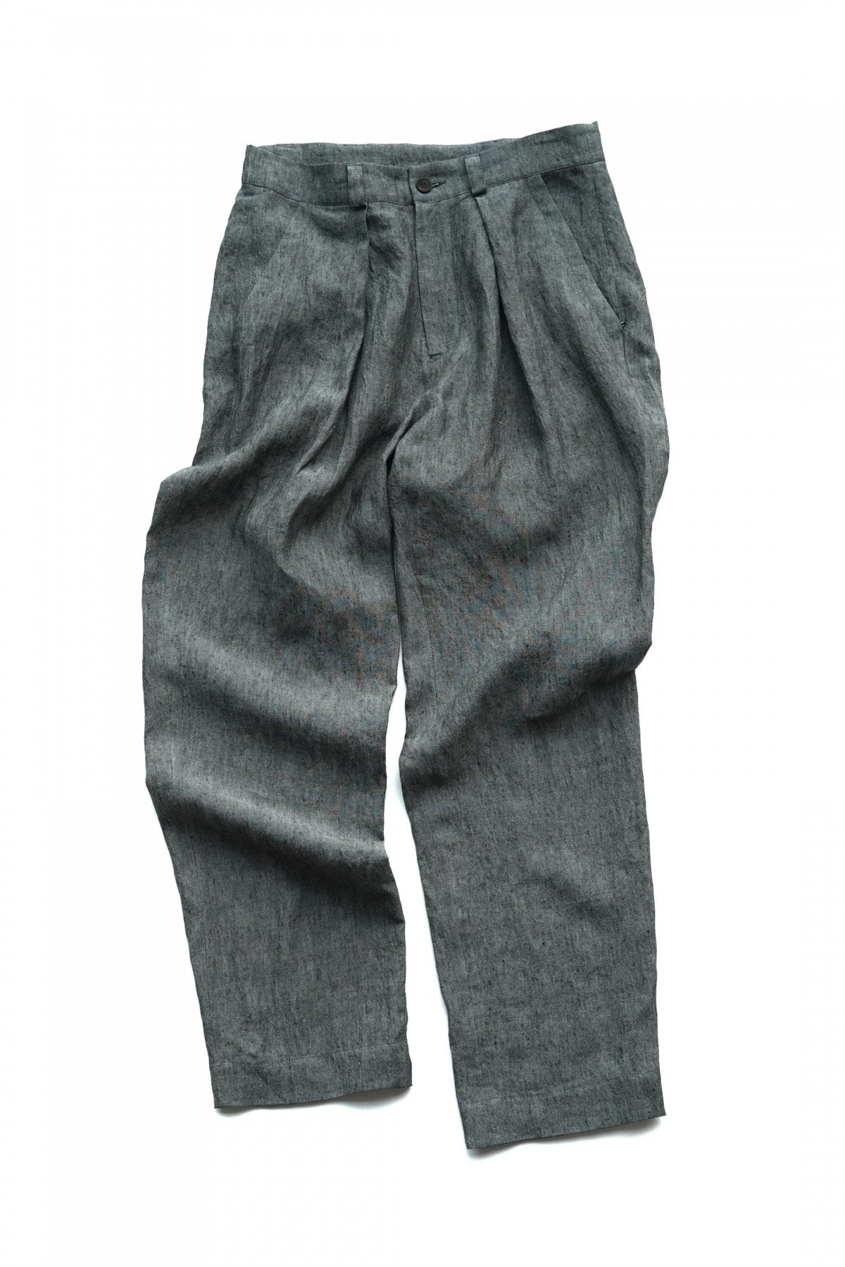 toogood - THE BOTANIST TROUSER - LAUNDERED LINEN BLUE SLATE