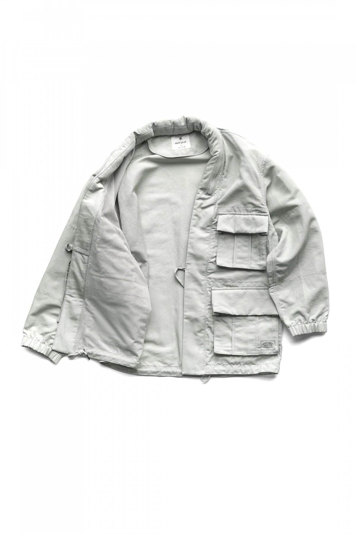 Snow Peak - NY/PAPER CLOTH JACKET - ICE GRAY