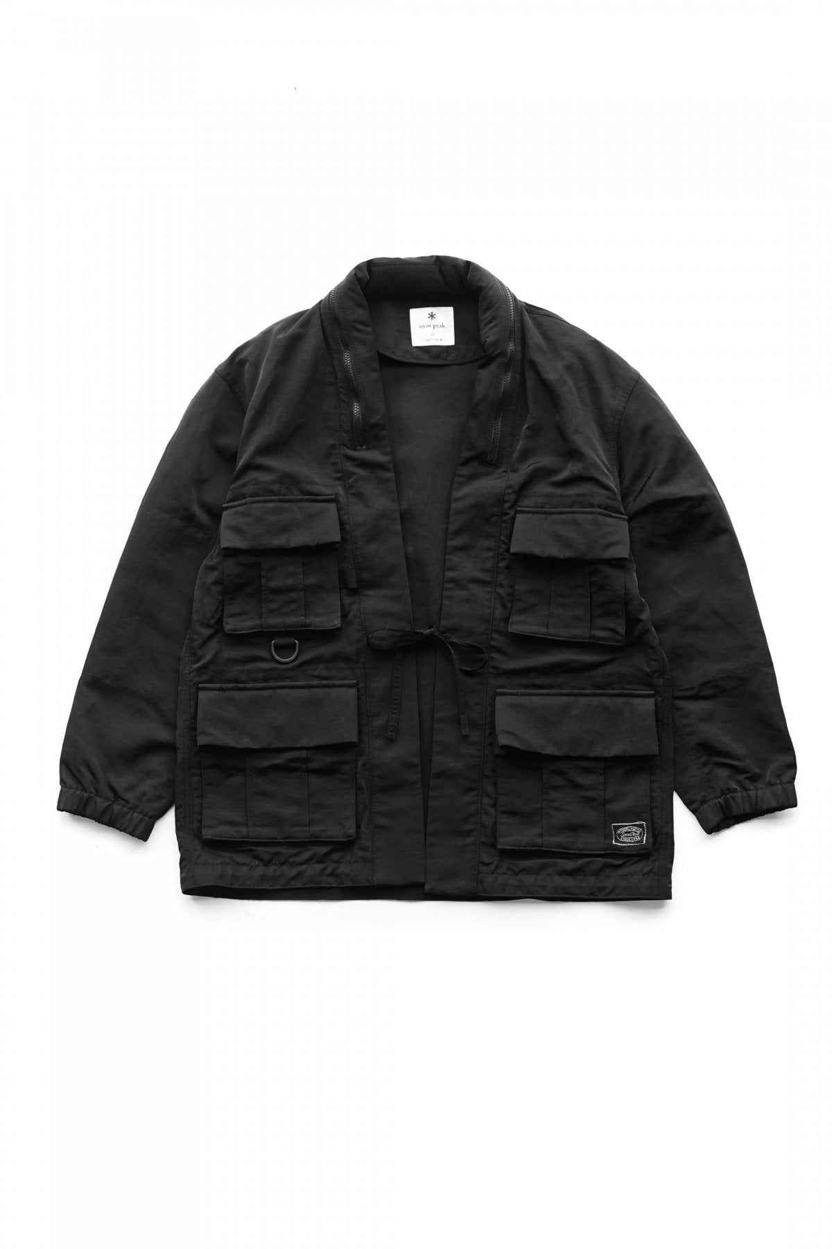 Snow Peak - NY/PAPER CLOTH JACKET - BLACK