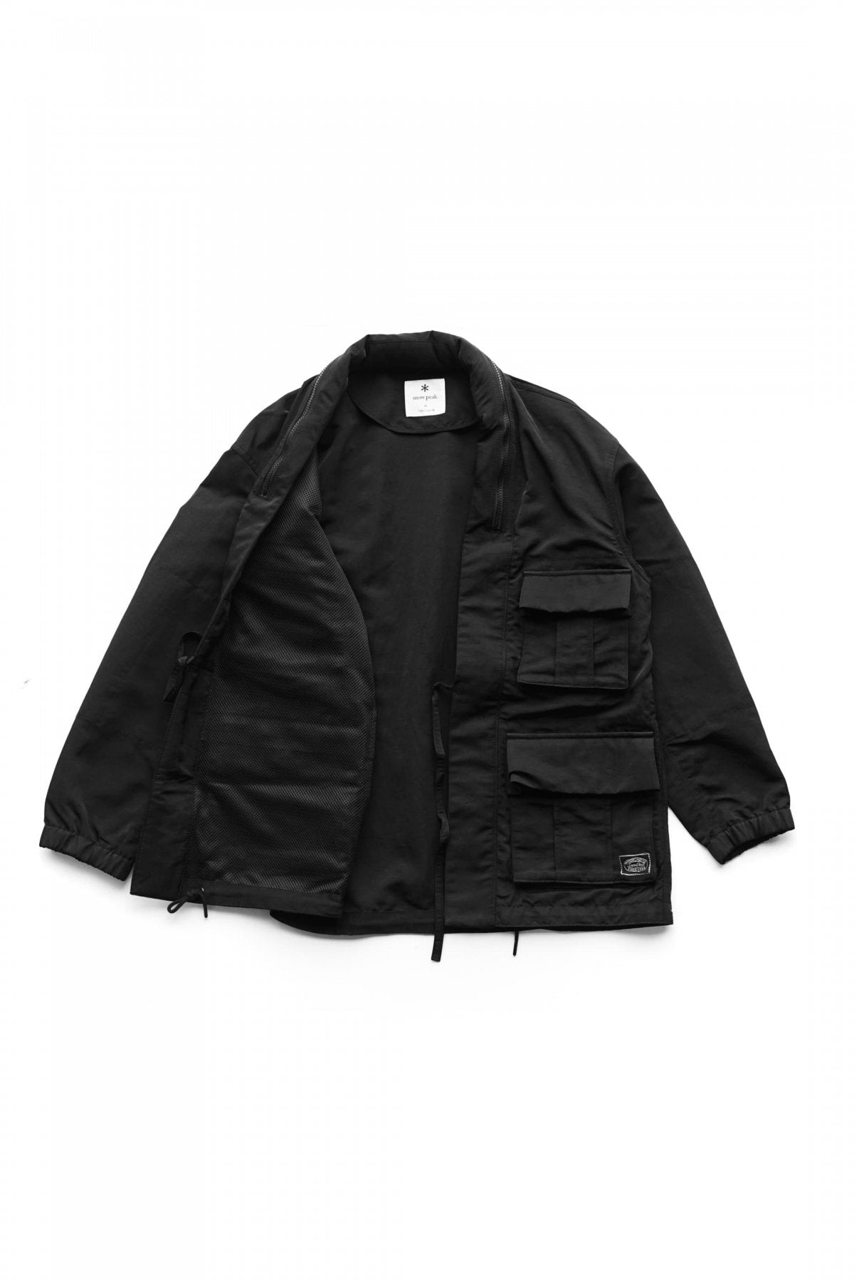 Snow Peak - NY/PAPER CLOTH JACKET - BLACK