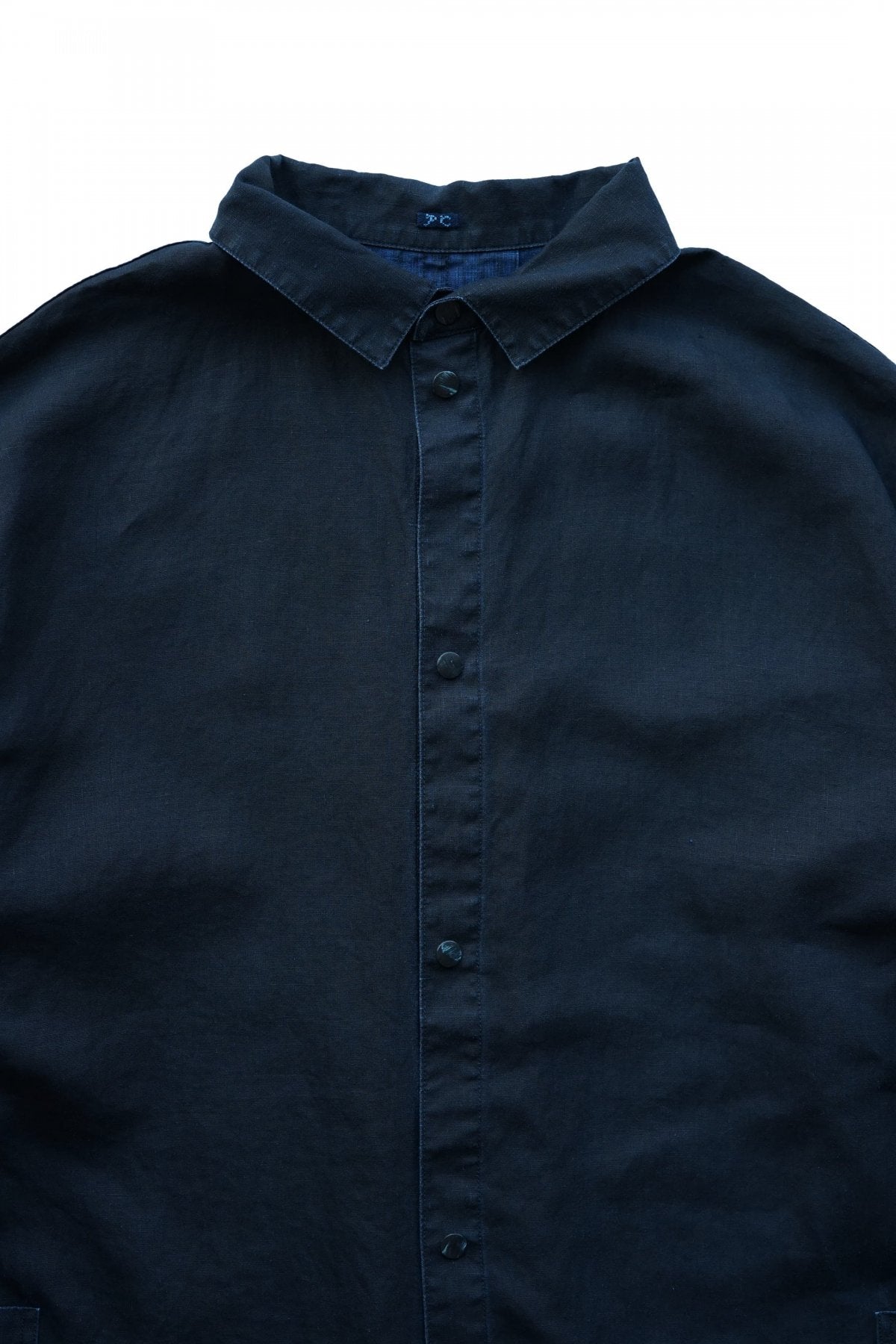 Porter Classic - FARMER'S LINEN SHIRT JACKET - INDIGO