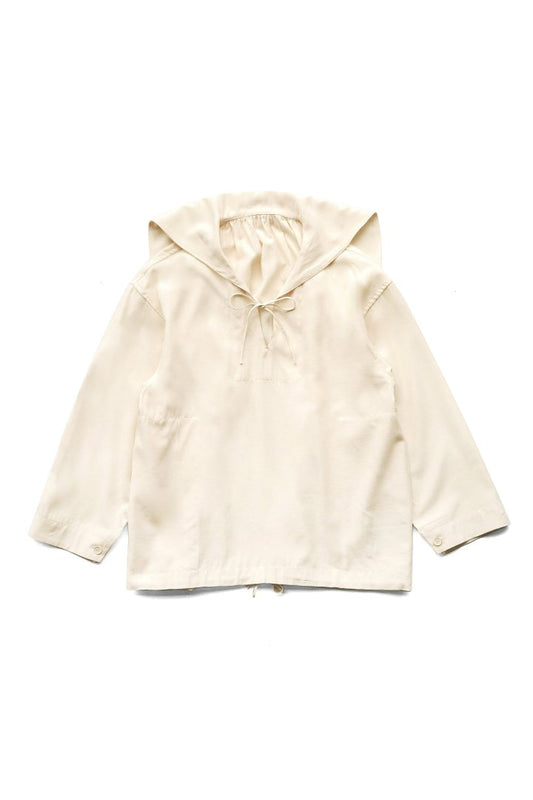 WRYHT - SAILOR COLLAR SMOCK TOP - BONE