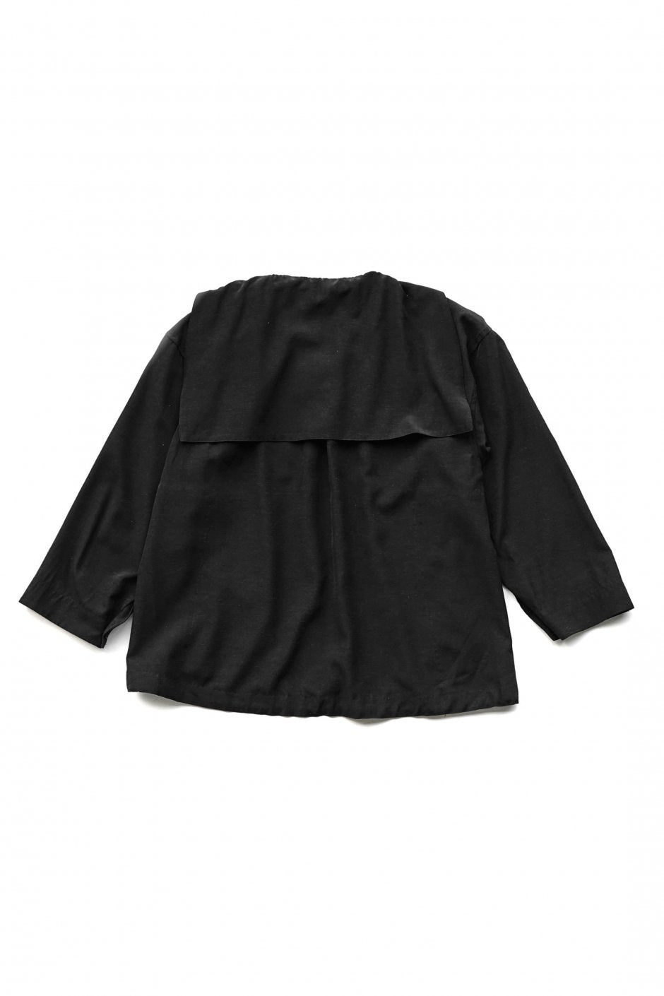 WRYHT - SAILOR COLLAR SMOCK TOP - BLACK