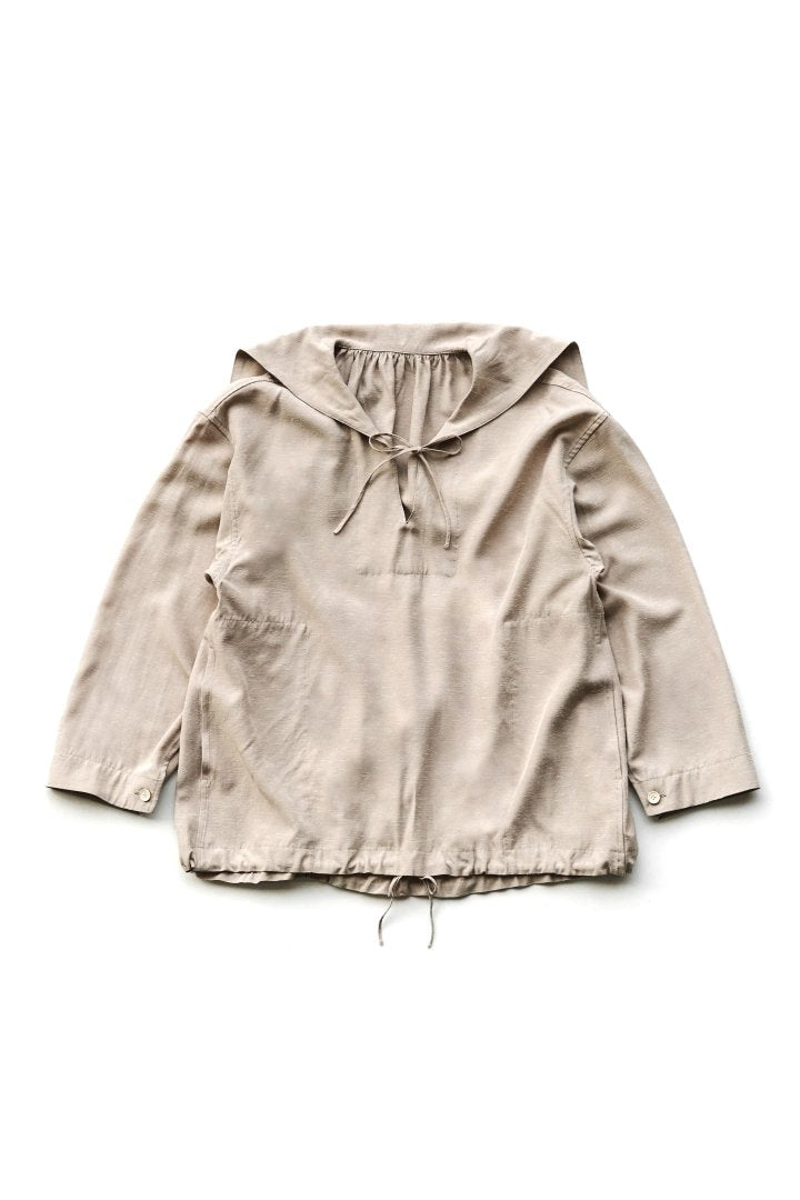 WRYHT - SAILOR COLLAR SMOCK TOP - MINK