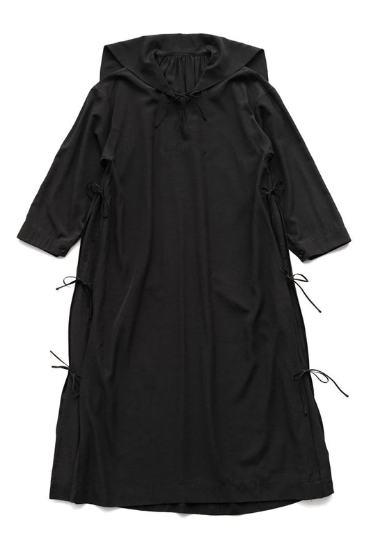 WRYHT - SAILOR COLLAR SMOCK DRESS - BLACK