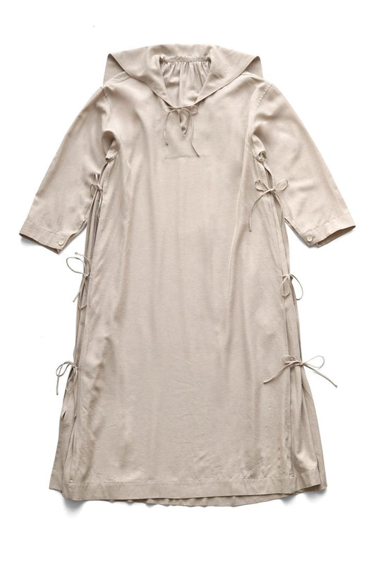 WRYHT - SAILOR COLLAR SMOCK DRESS - MINK