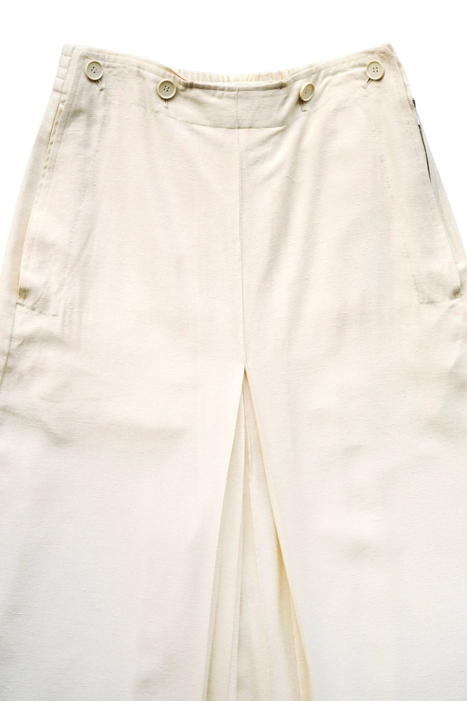 WRYHT- SAILOR FRONT CULOTTES TROUSER - BONE