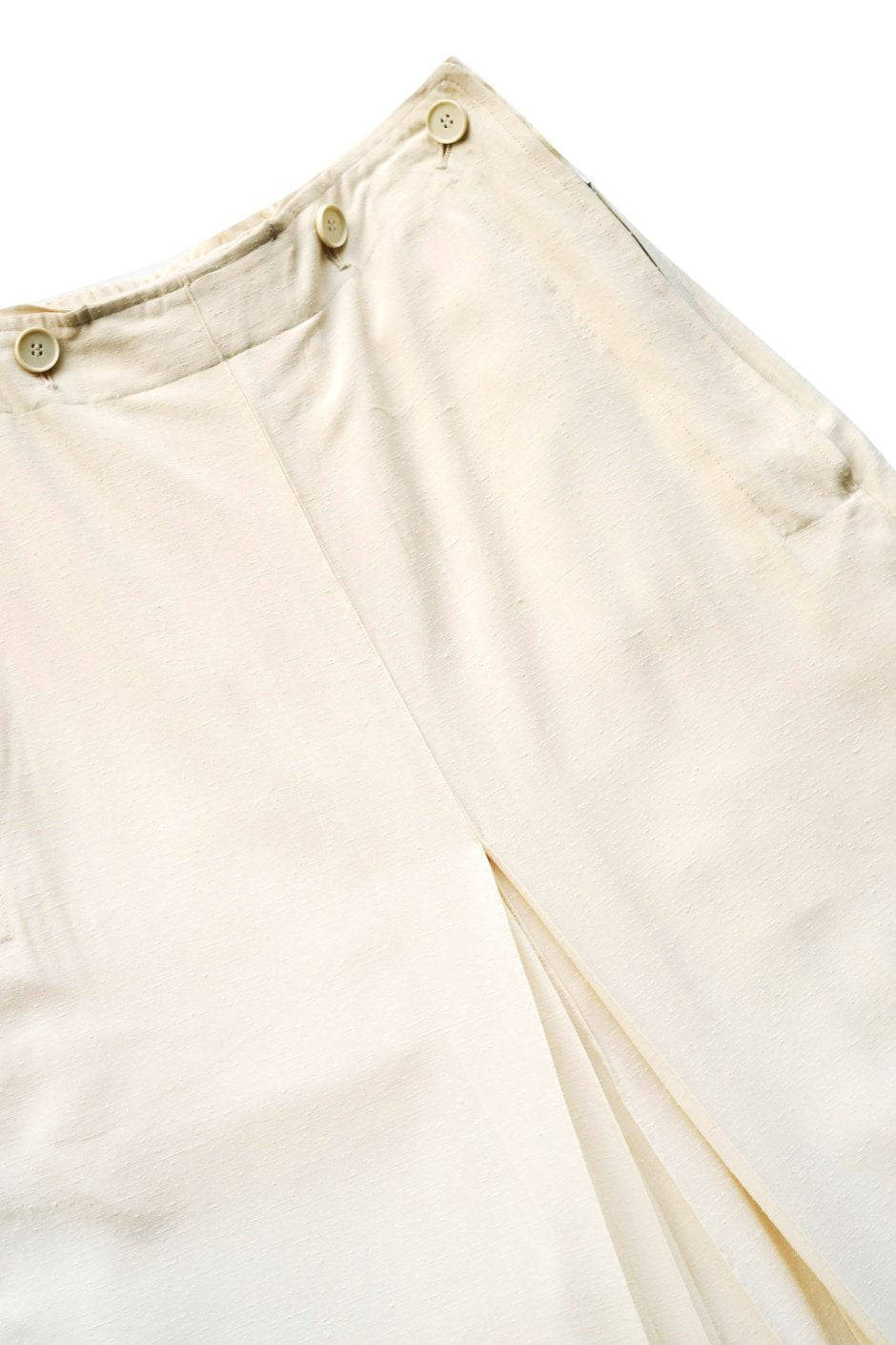 WRYHT- SAILOR FRONT CULOTTES TROUSER - BONE