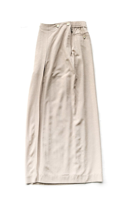 WRYHT- SAILOR FRONT CULOTTES TROUSER - MINK