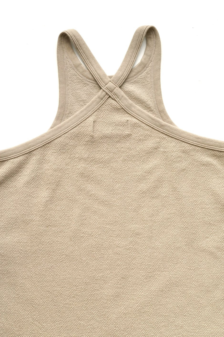 WRYHT - DOBBY WAFFLE TANK TOP - MINK