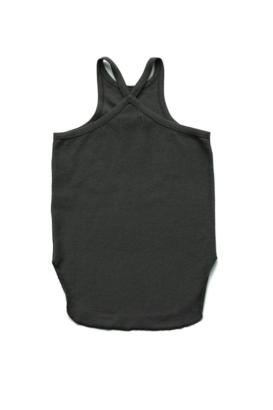 WRYHT - DOBBY WAFFLE TANK TOP - GRAPHITE