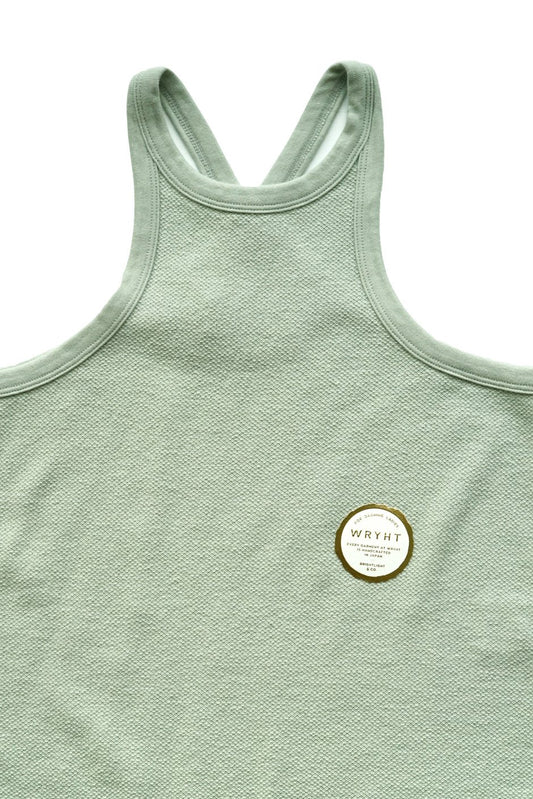 WRYHT - DOBBY WAFFLE TANK TOP - JADE