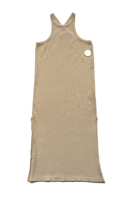 WRYHT - DOBBY WAFFLE TANK DRESS - MINK