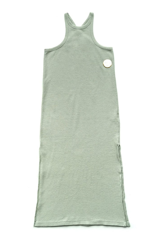 WRYHT - DOBBY WAFFLE TANK DRESS - JADE