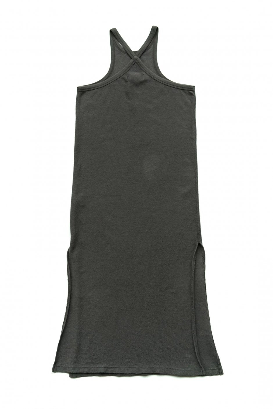 WRYHT - DOBBY WAFFLE TANK DRESS - GRAPHITE