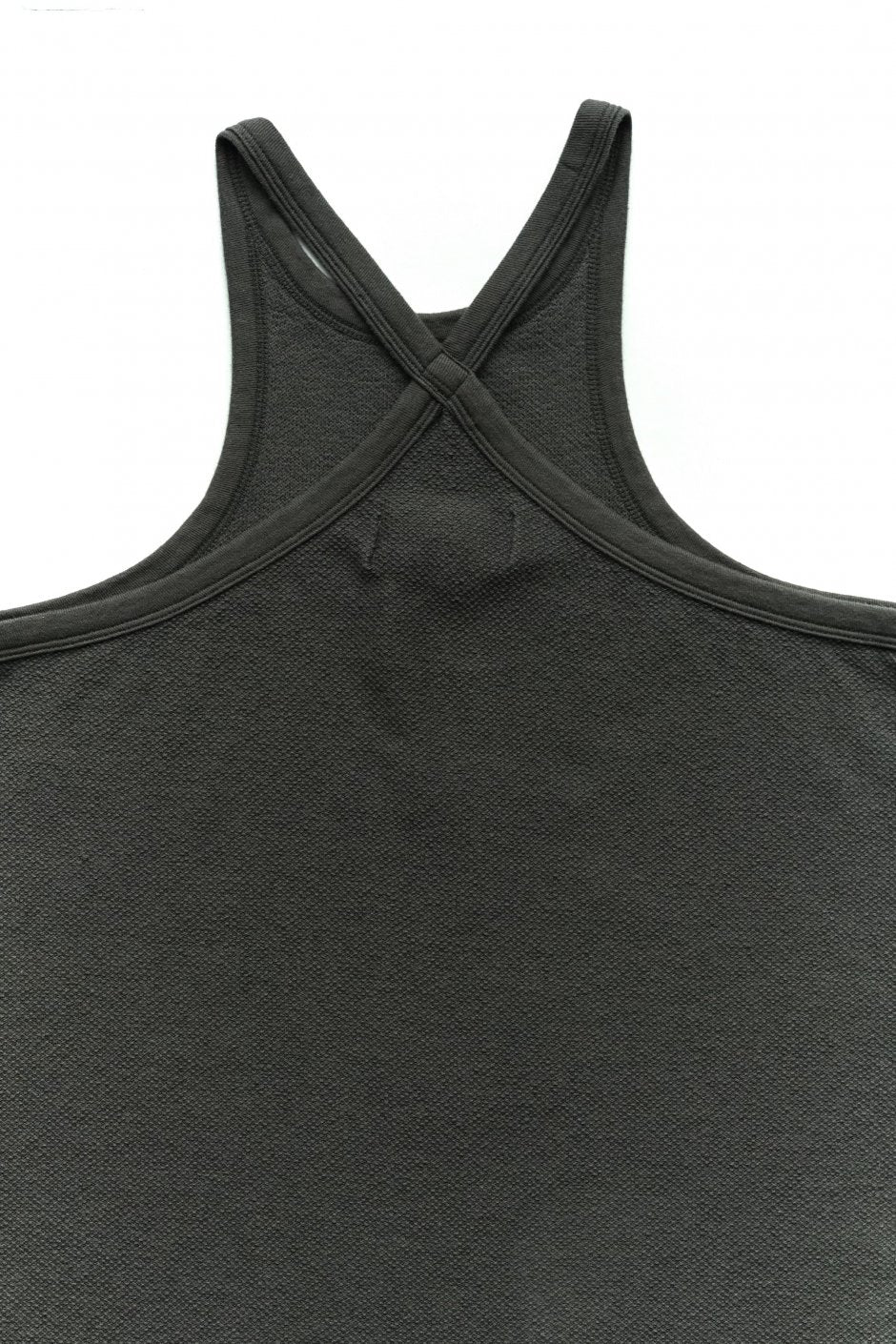 WRYHT - DOBBY WAFFLE TANK DRESS - GRAPHITE