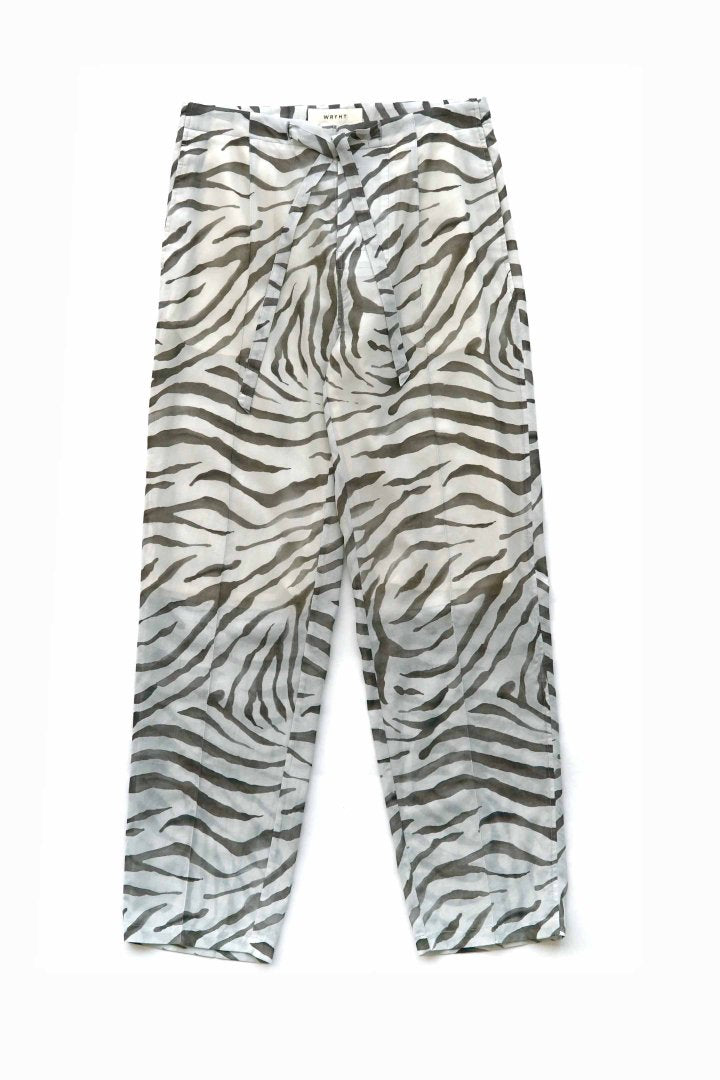 WRYHT - STRING WAIST TROUSER - ANIMAL(GRAPHITE)