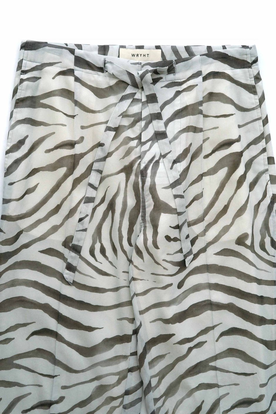 WRYHT - STRING WAIST TROUSER - ANIMAL(GRAPHITE)