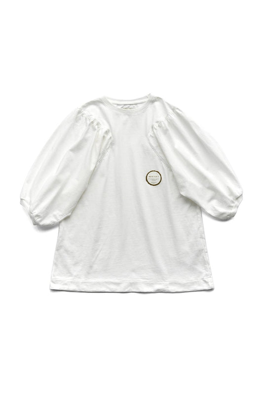 WRYHT - VICTORIAN SLEEVE T (SHORT SLEEVE) - RAW WHITE