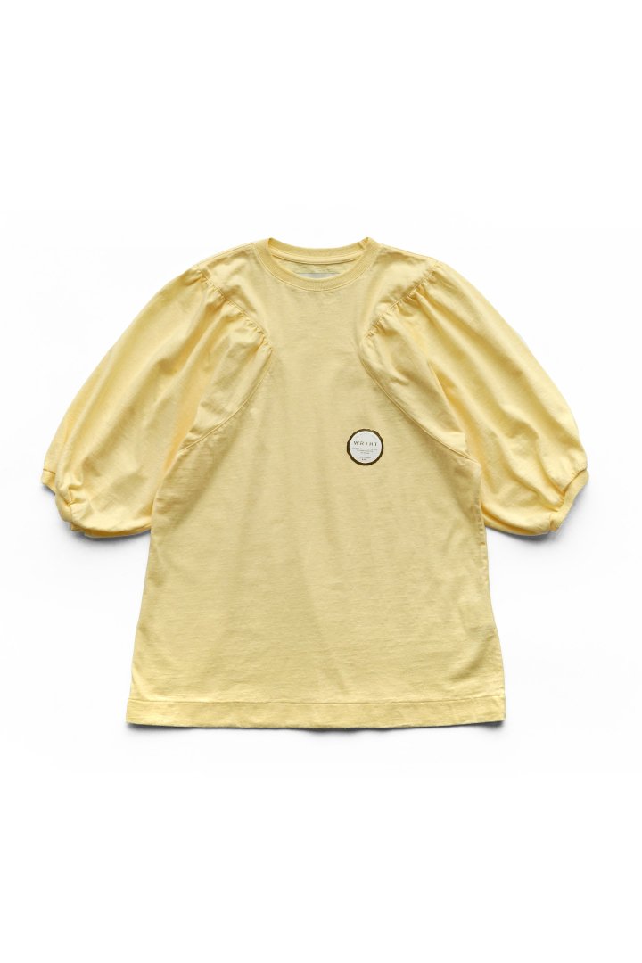 WRYHT - VICTORIAN SLEEVE T (SHORT SLEEVE) - CITRINE