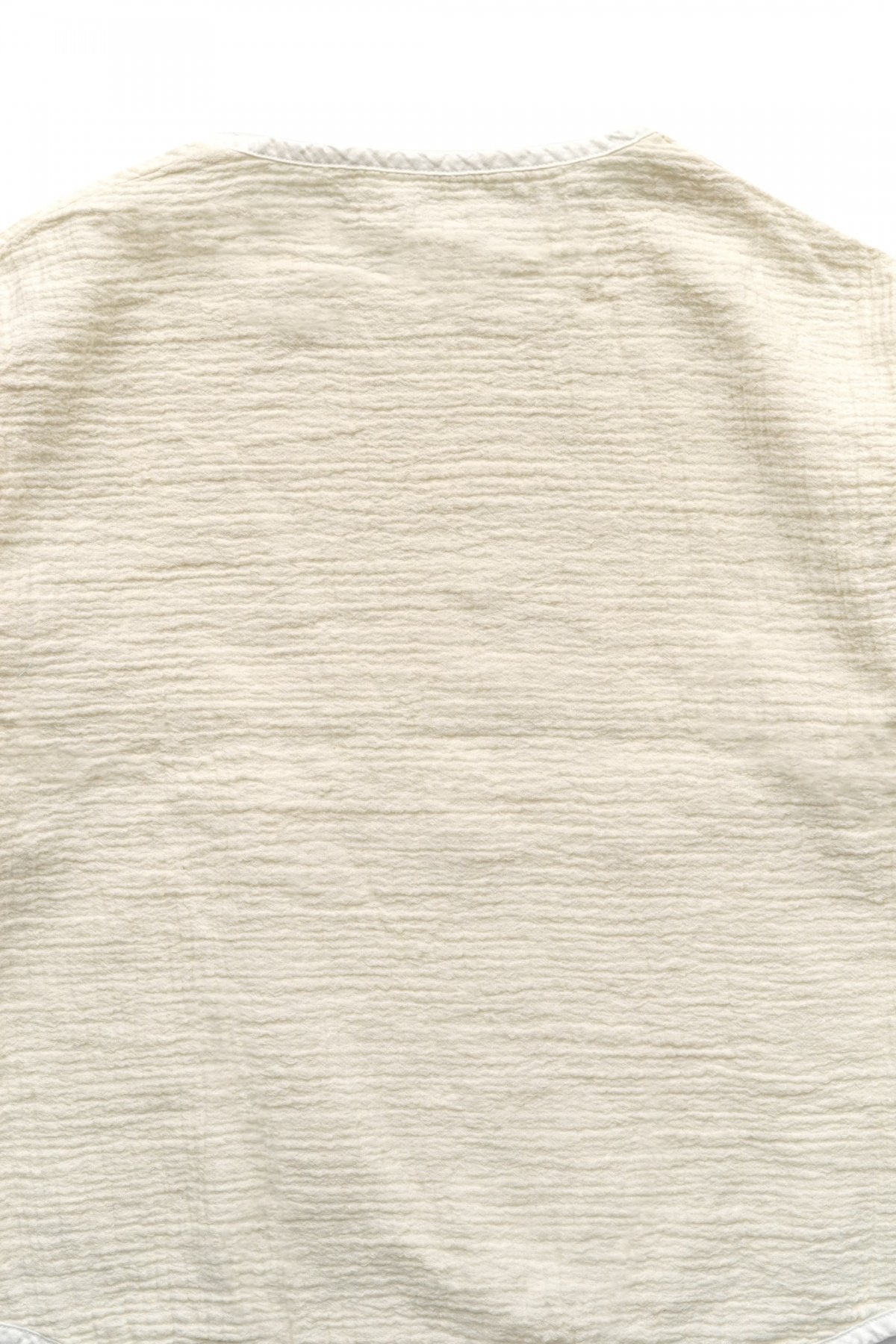 Porter Classic - SASHIKO LINEN PREMIUM SWEAT SHIRT - WHITE