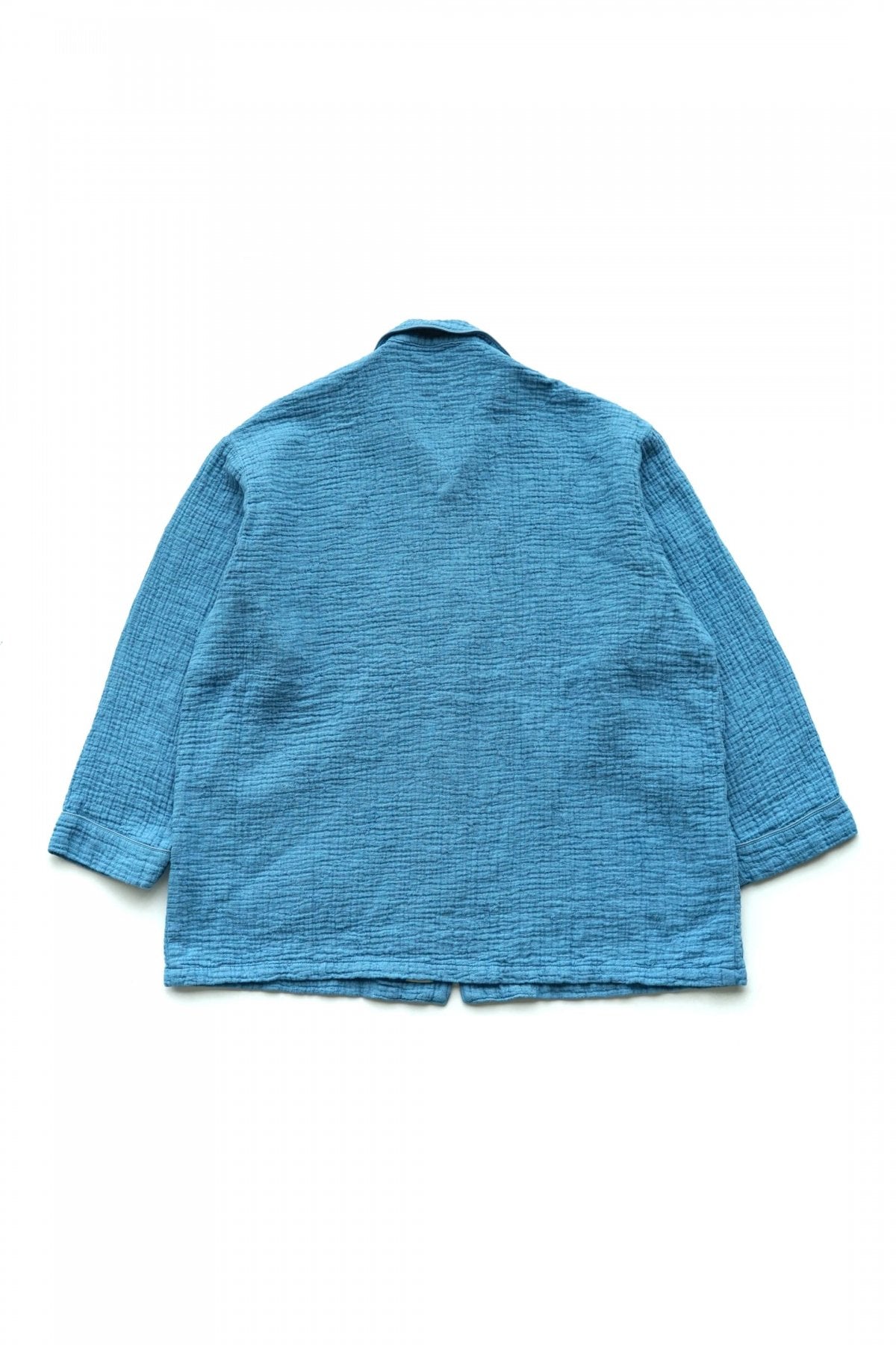 Porter Classic - SASHIKO LINEN PREMIUM PAINTER JACKET - BLUE