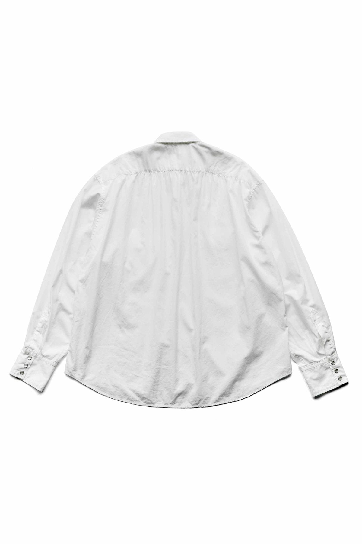 Porter Classic - OLD WEST SHIRT - WHITE