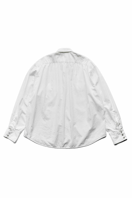 Porter Classic - OLD WEST SHIRT - WHITE