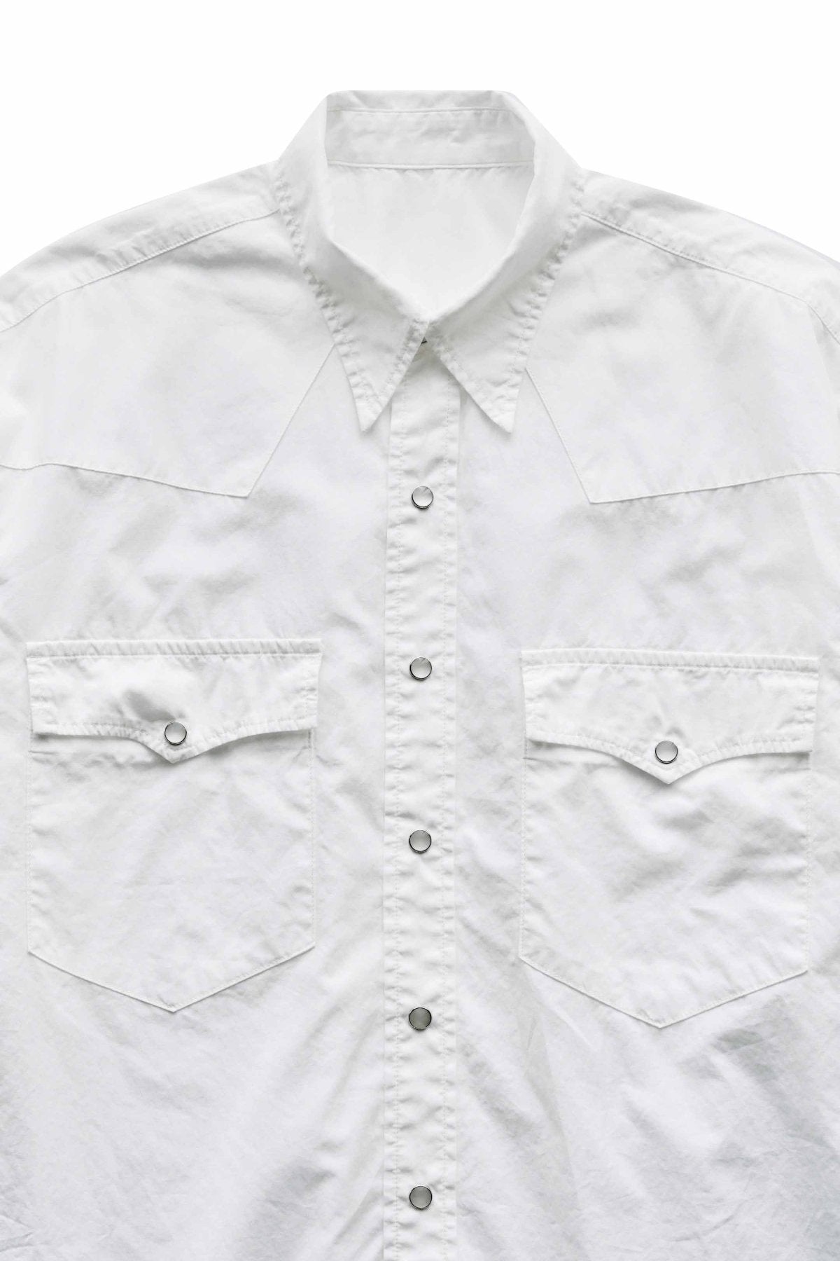 Porter Classic - OLD WEST SHIRT - WHITE