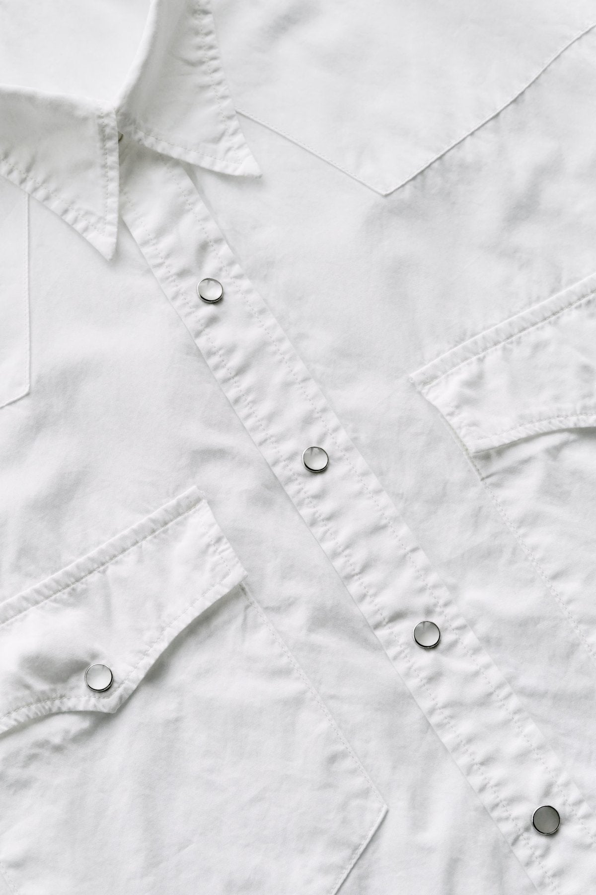 Porter Classic - OLD WEST SHIRT - WHITE