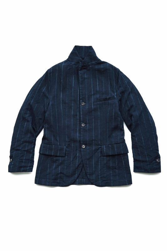 Bergfabel - FARMER JACKET - NAVY STRIPE