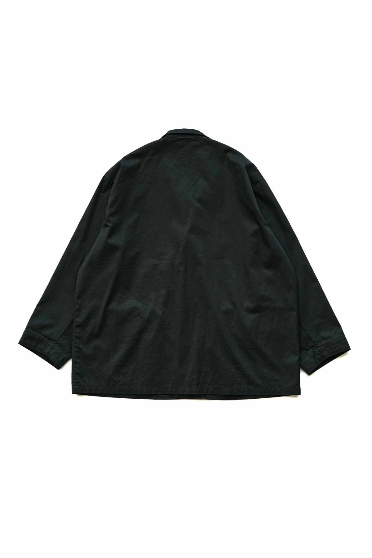 Porter Classic - GABARDINE WIDE JACKET - BLACK