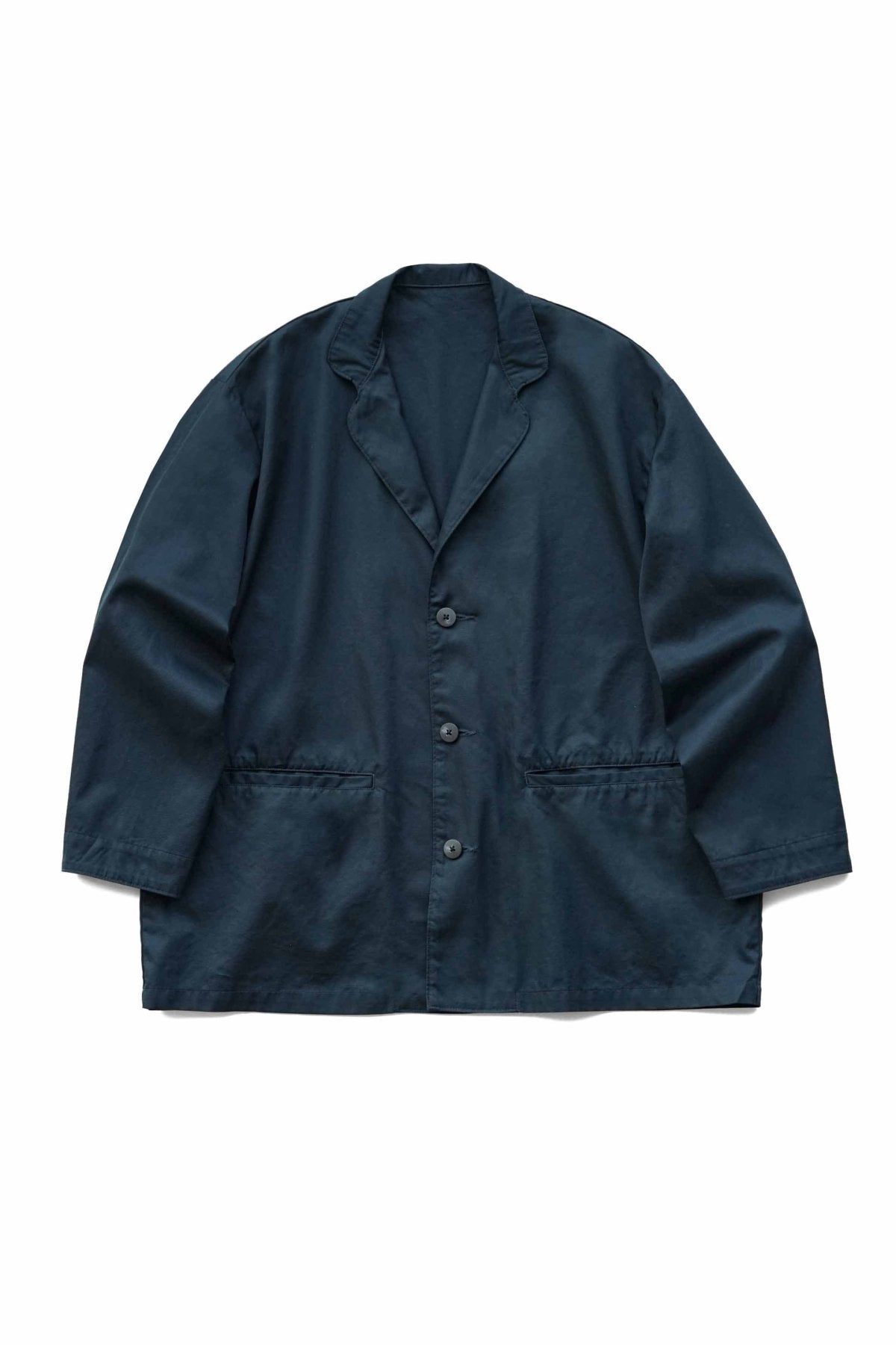 Porter Classic - GABARDINE WIDE JACKET - DARK NAVY