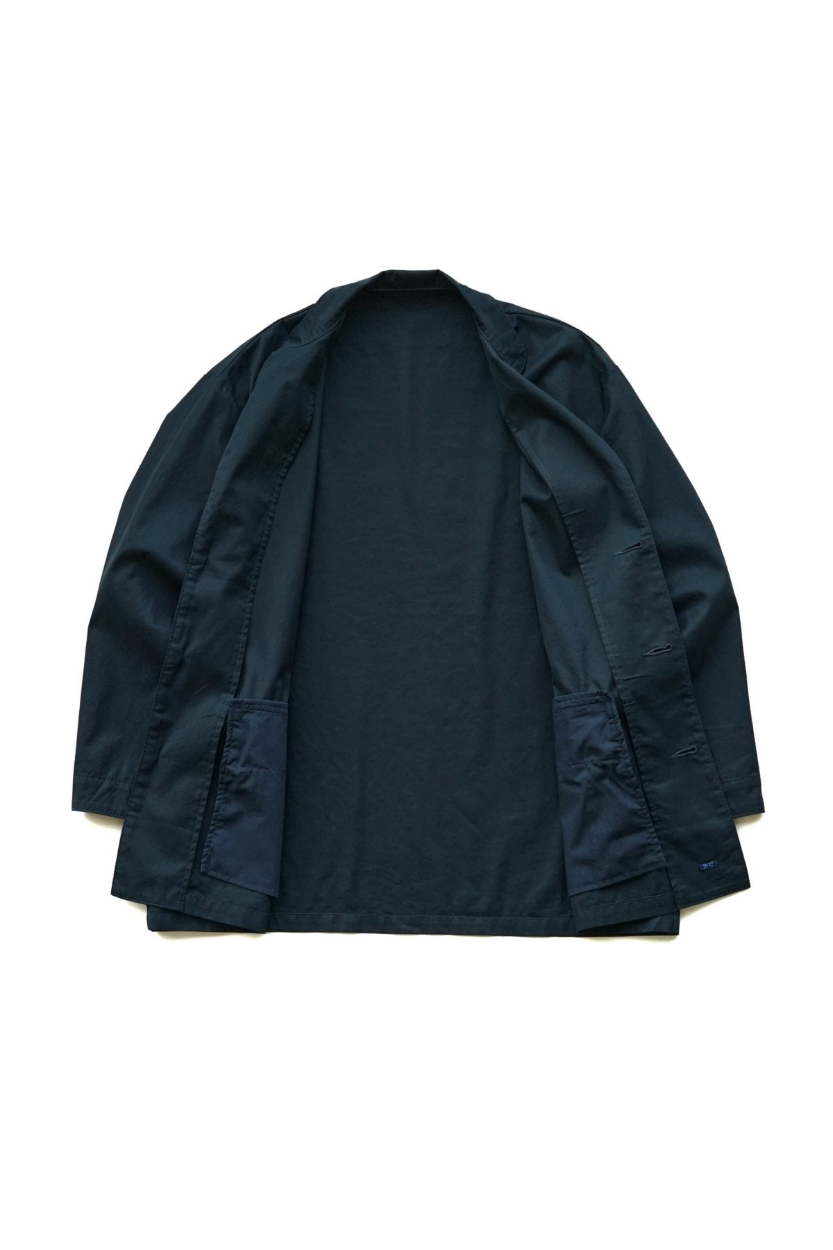 Porter Classic - GABARDINE WIDE JACKET - DARK NAVY