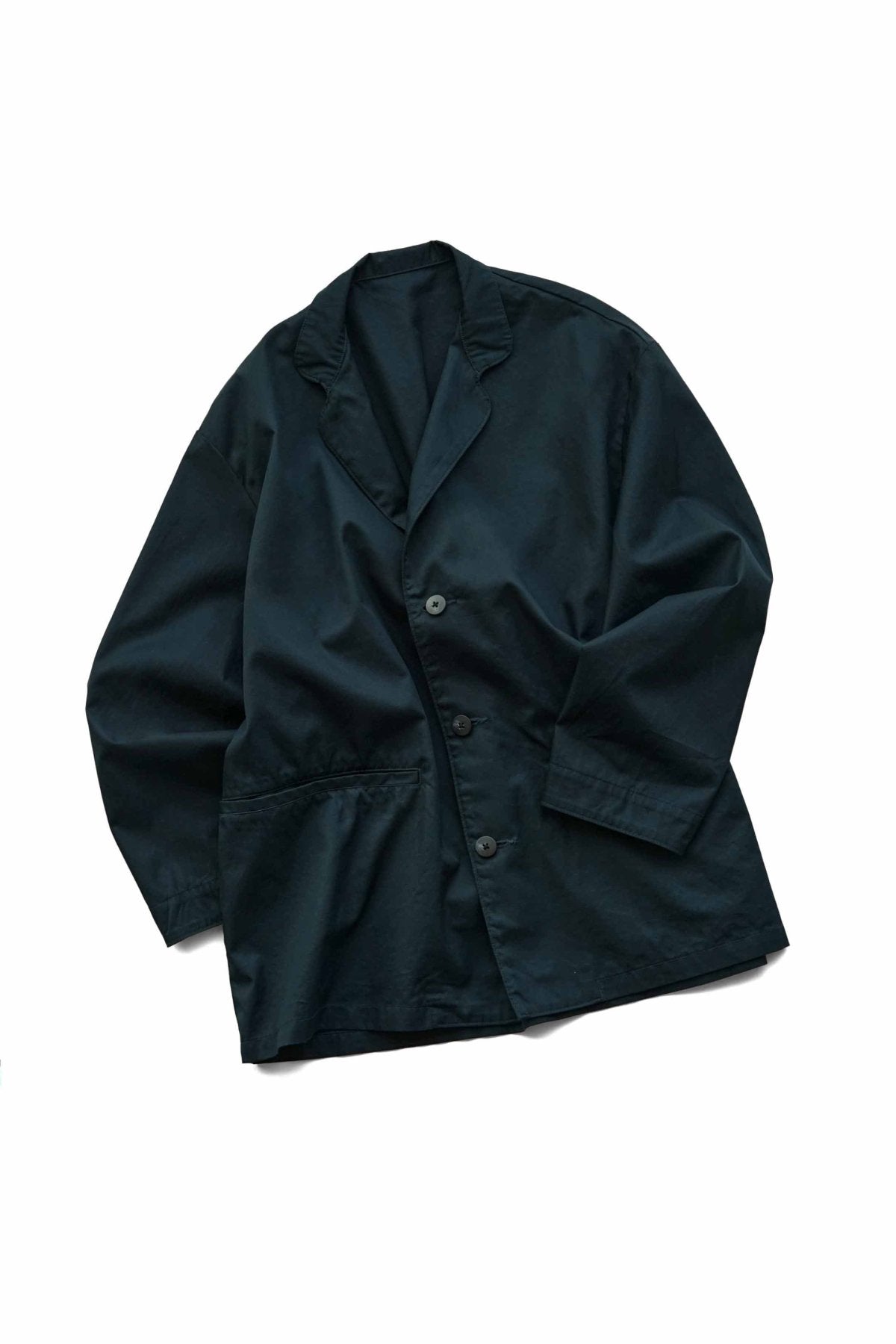 Porter Classic - GABARDINE WIDE JACKET - DARK NAVY