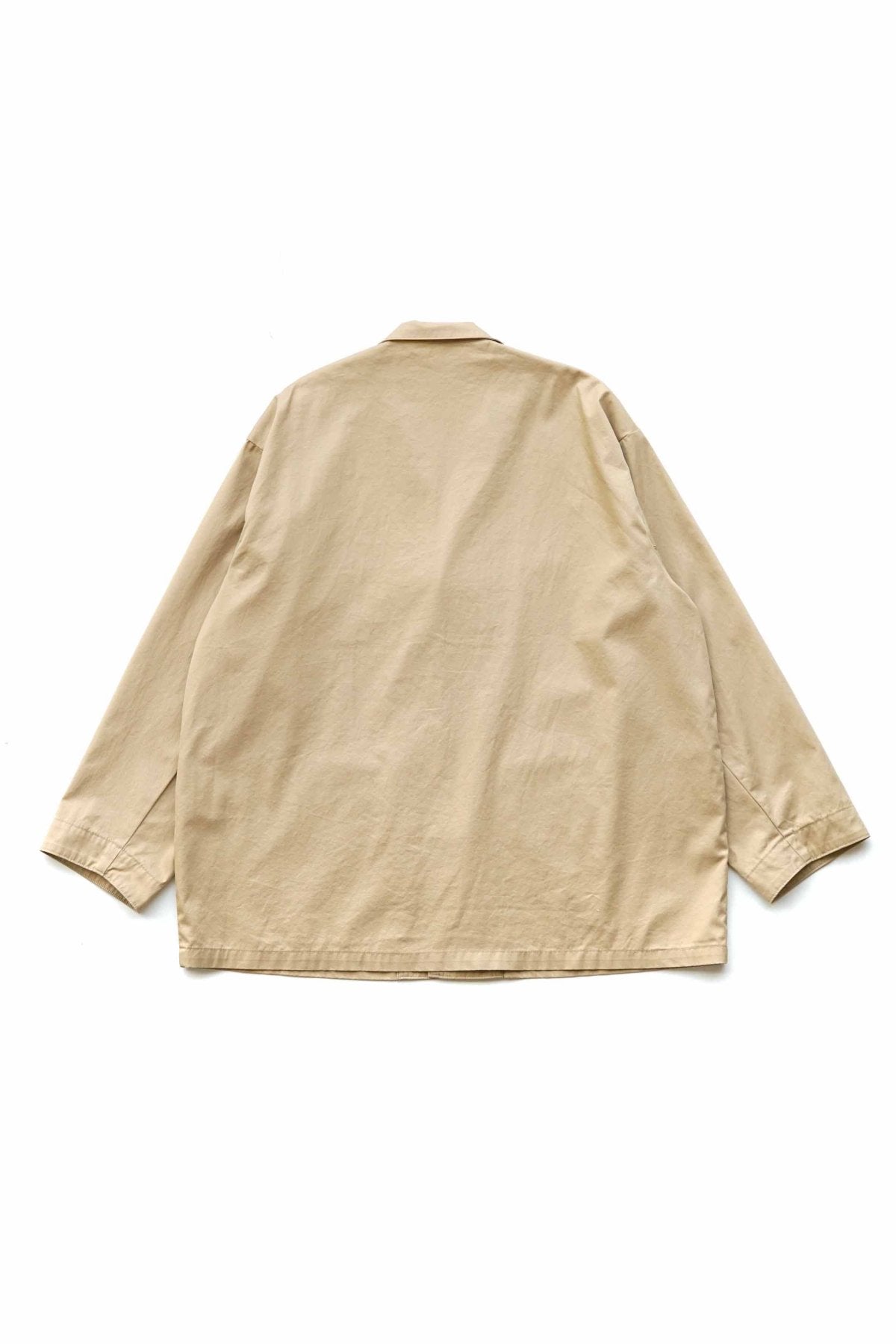 Porter Classic - GABARDINE WIDE JACKET - KHAKI