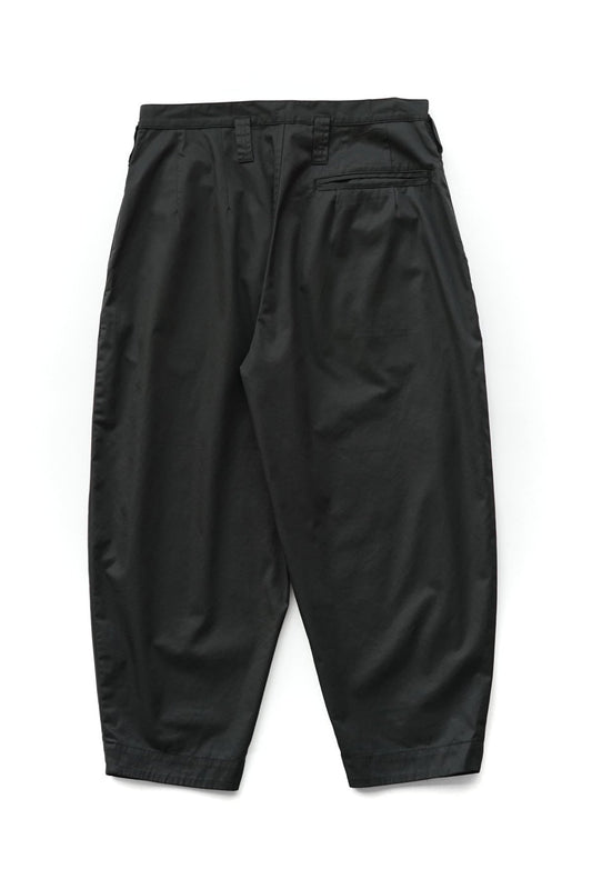 Porter Classic - GABARDINE BEBOP PANTS - BLACK