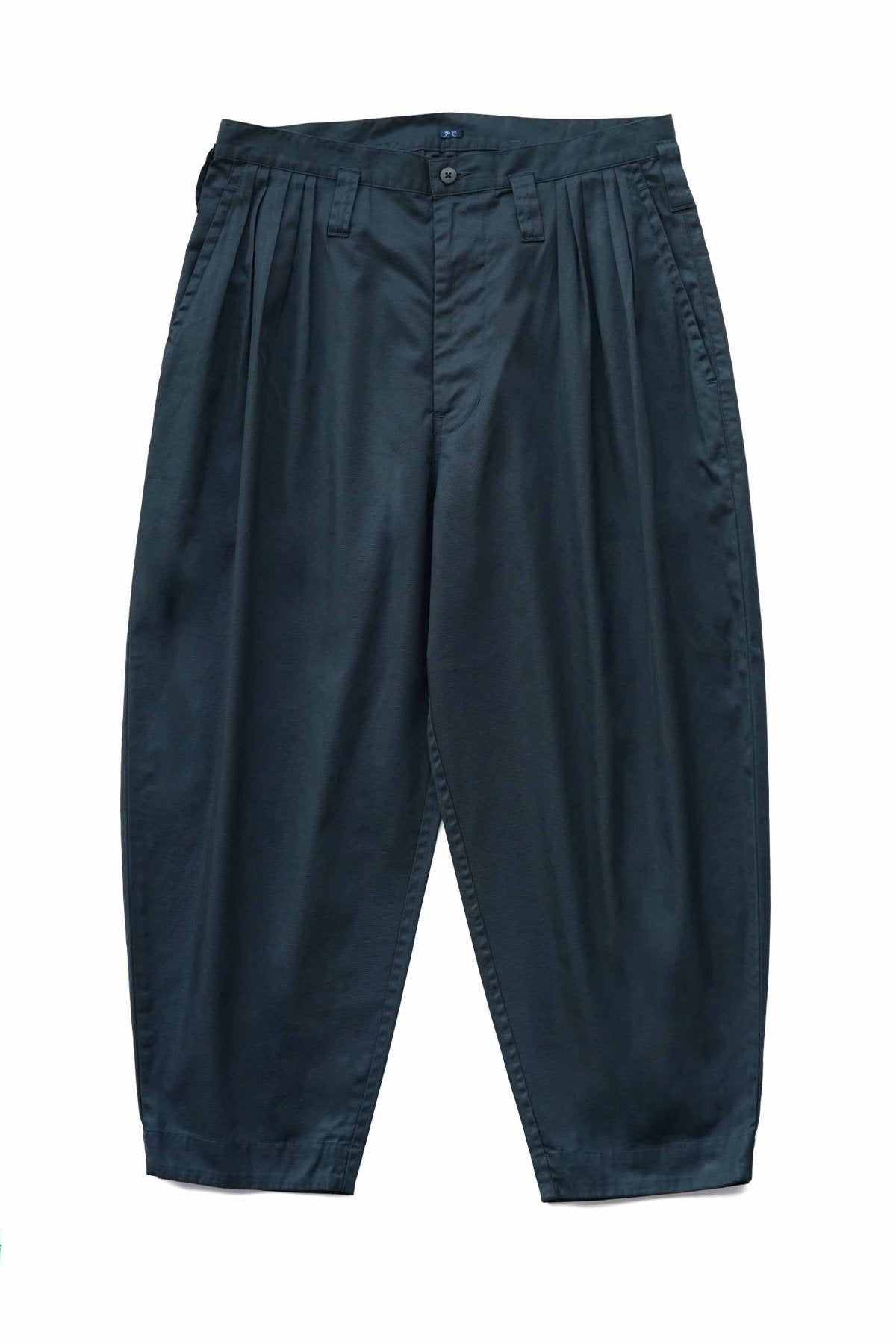 Porter Classic - GABARDINE BEBOP PANTS - DARK NAVY