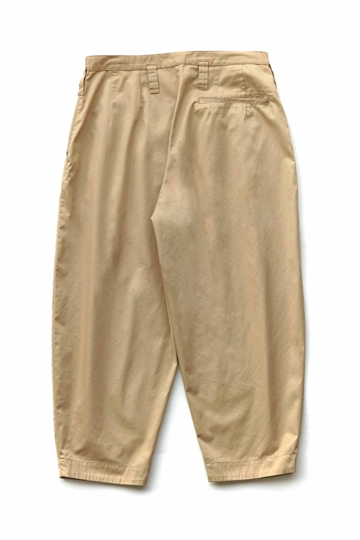 Porter Classic - GABARDINE BEBOP PANTS - KHAKI