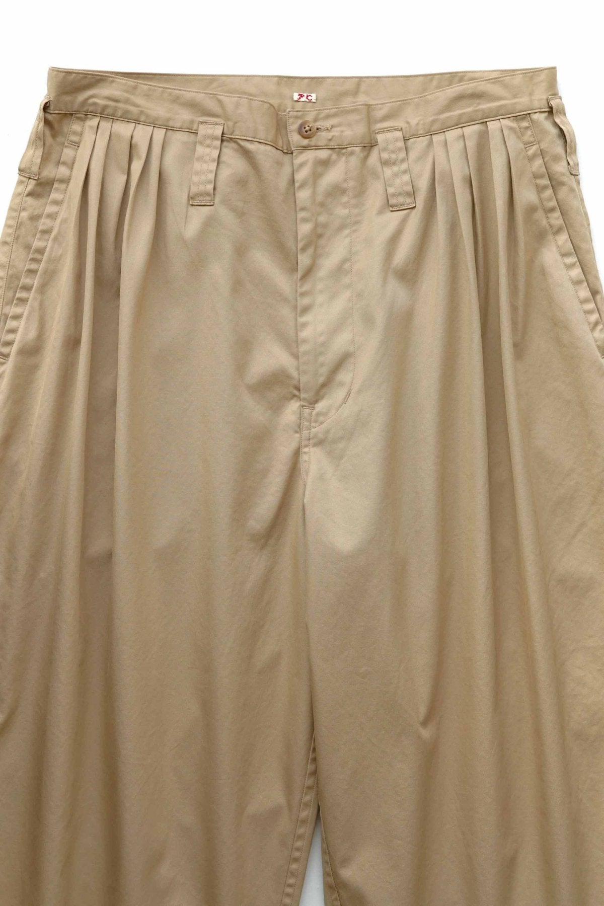 Porter Classic - GABARDINE BEBOP PANTS - KHAKI