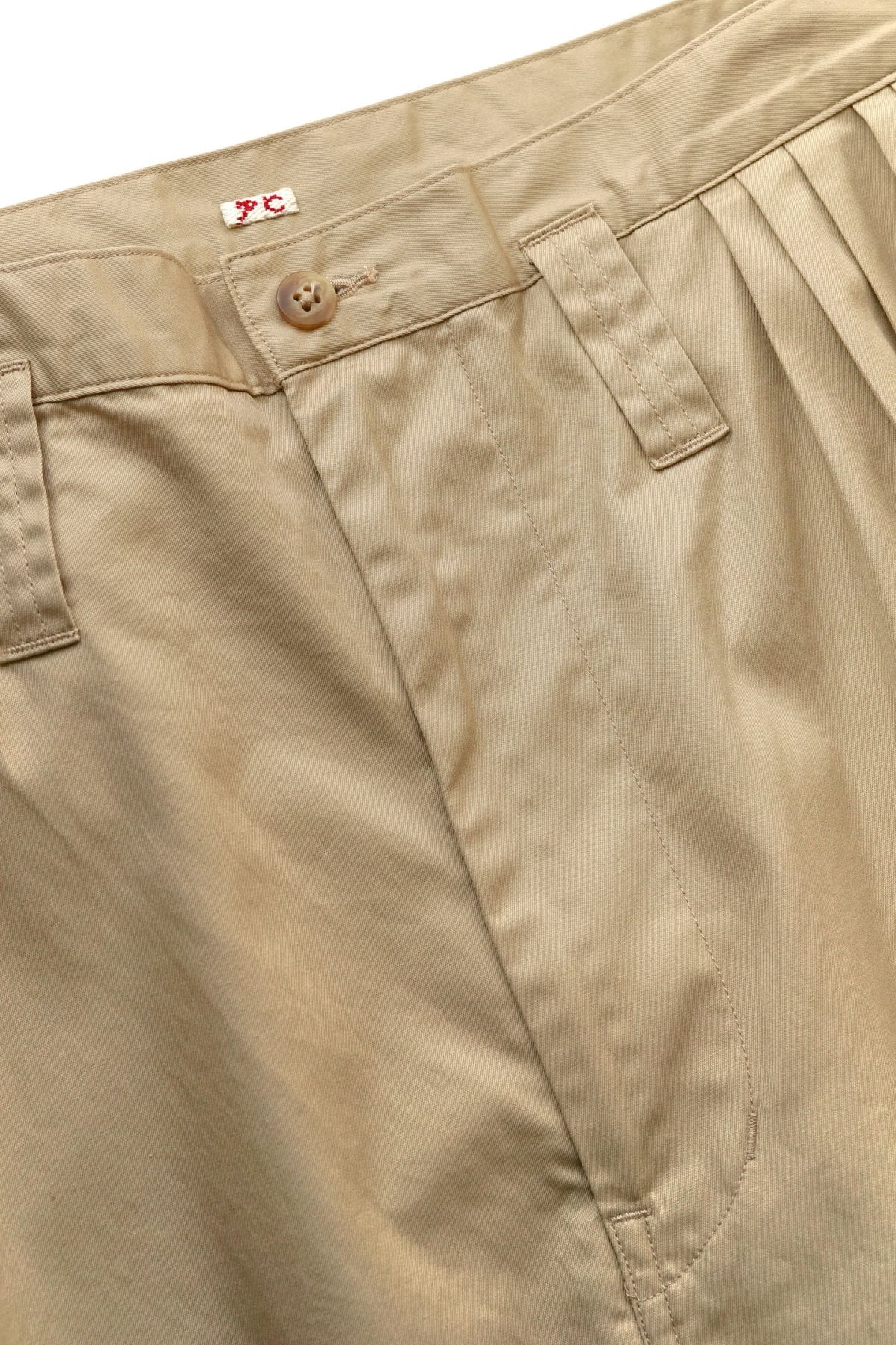 Porter Classic - GABARDINE BEBOP PANTS - KHAKI