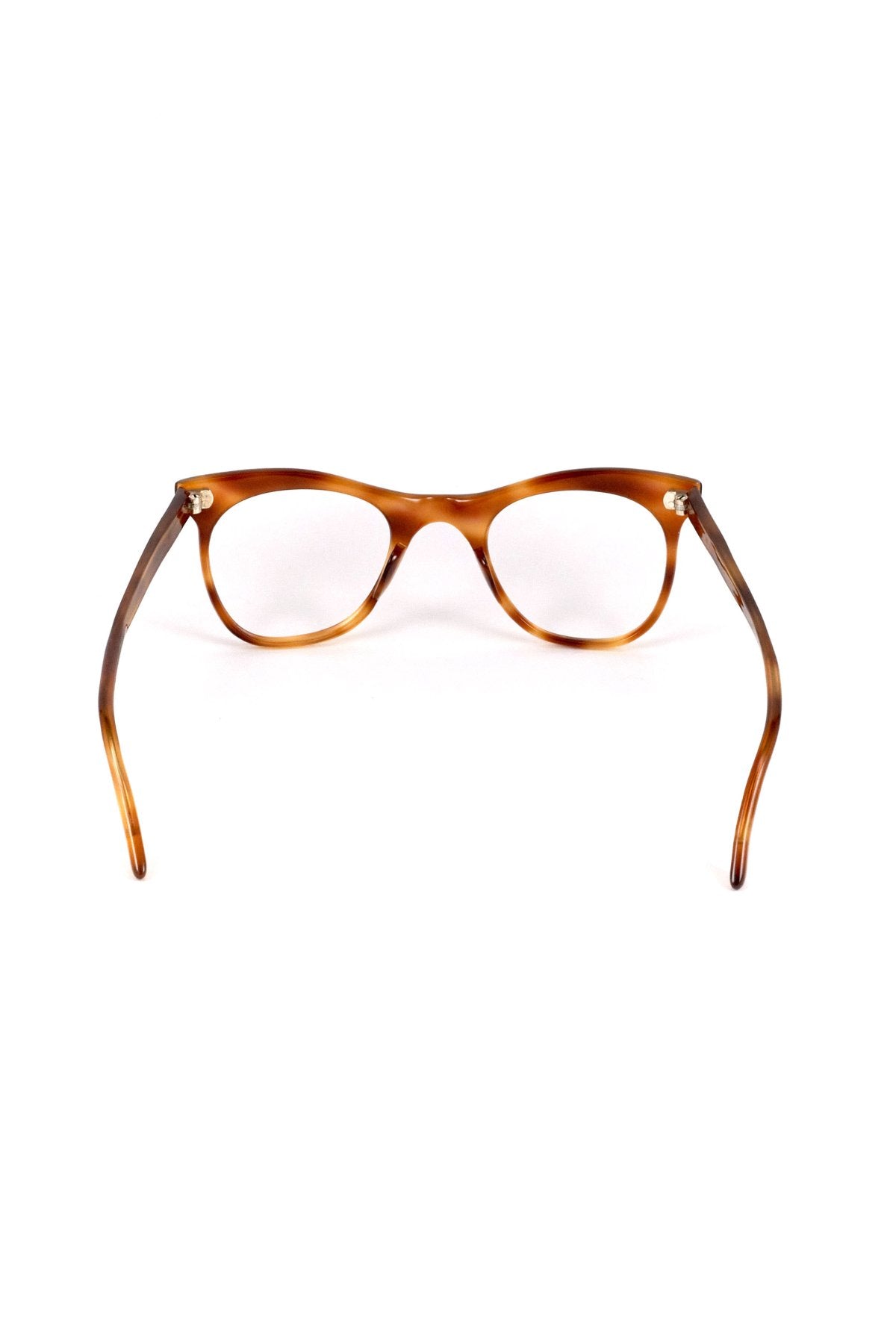 1960s FRANCE VINTAGE EYEGLASS HONEY AMBER - OPT-853